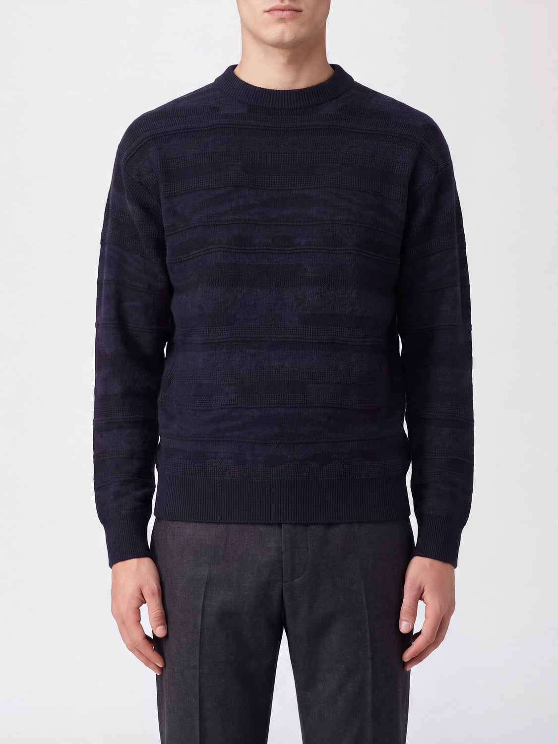 LANEUS Sweater Men color Black