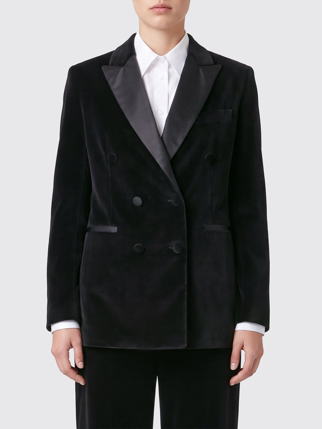 CIRCOLO 1901 Jacket Woman color Black