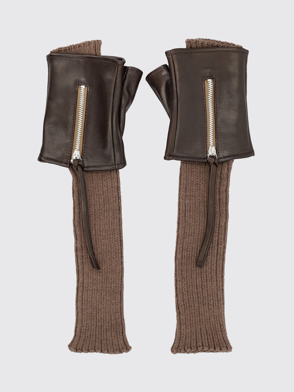 OUR LEGACY Gloves Woman color Brown