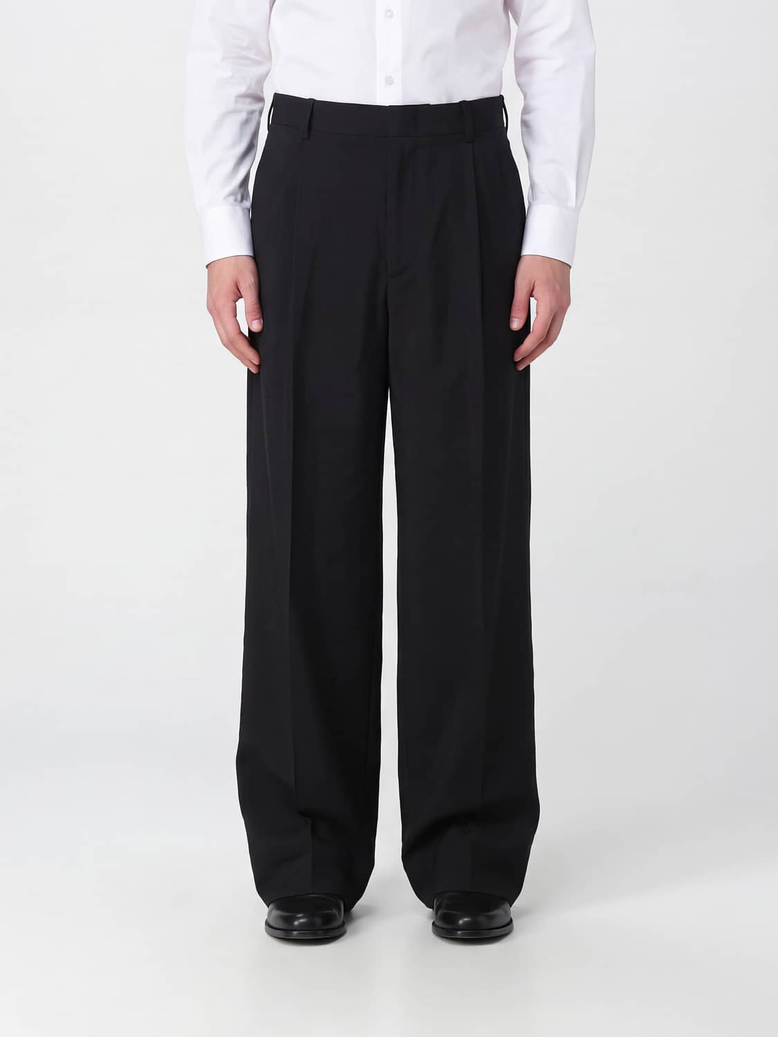 LEMAIRE Pants Men color Black