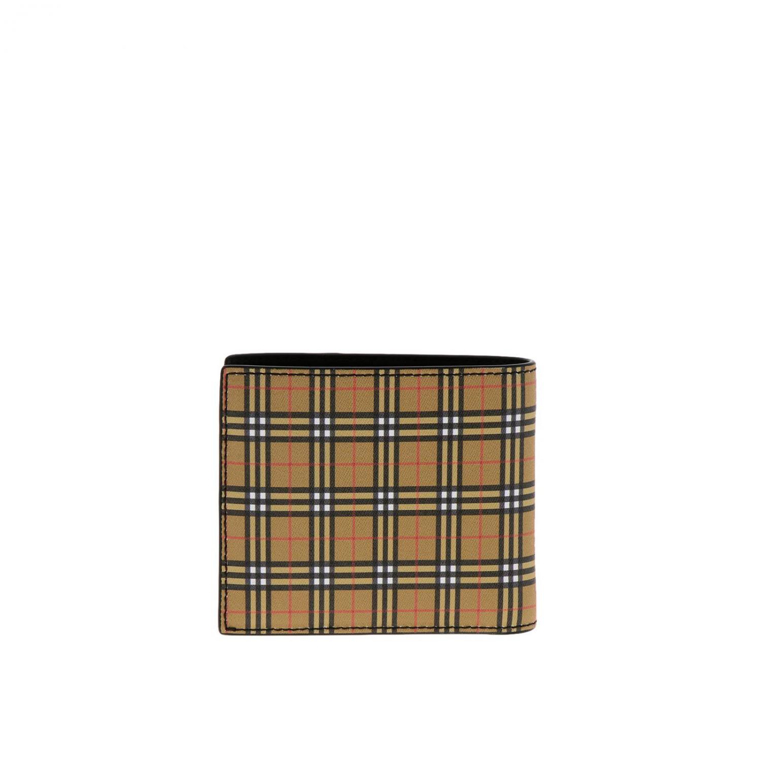 BURBERRY Wallet men Black Wallet Burberry 4078054