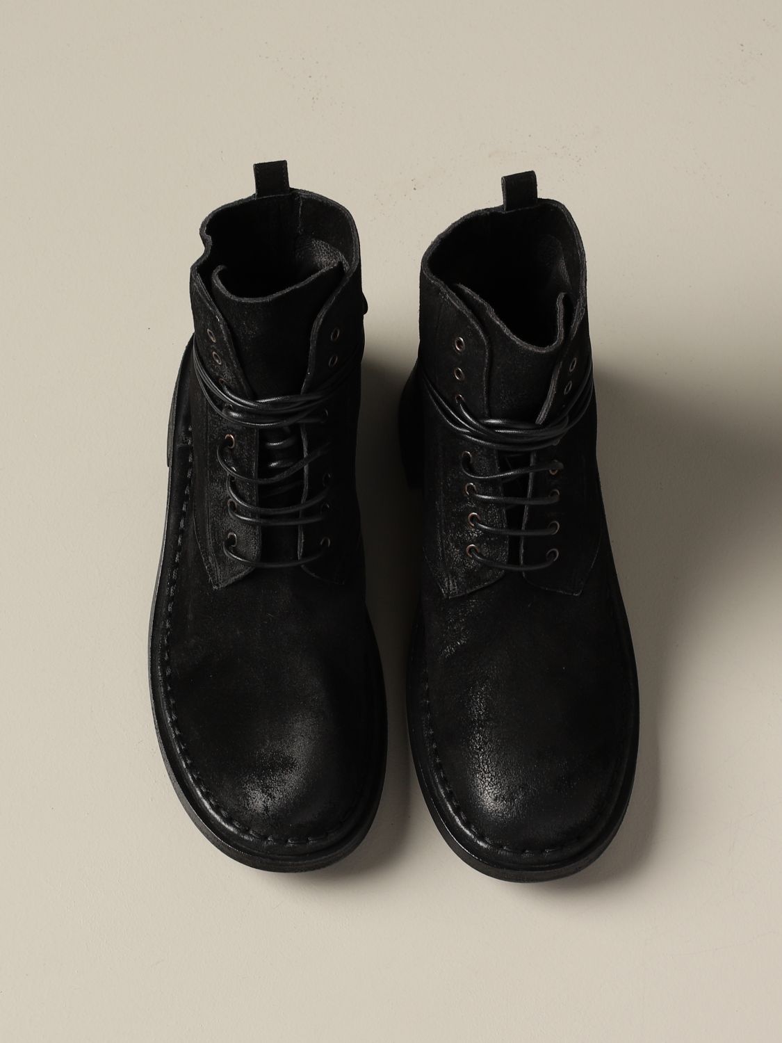 flat suede black booties