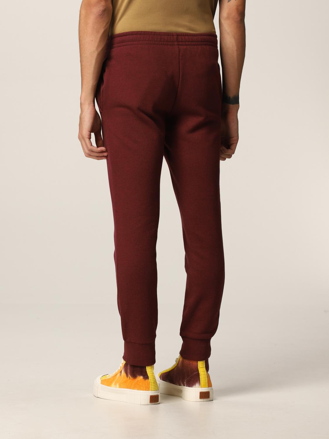 LACOSTE: Pantalone uomo - Bordeaux | Pantalone Lacoste XH9507 GIGLIO.COM
