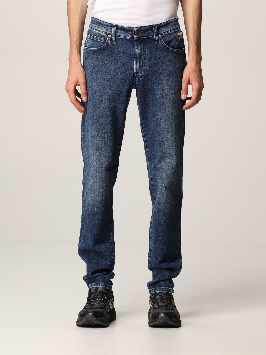 ROY ROGERS: jeans for men - Denim | Roy Rogers jeans A21RRU075D4401870 ...