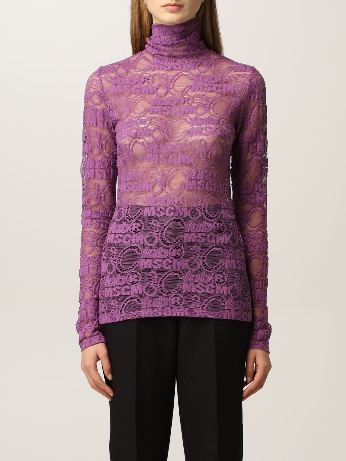 msgm lace top