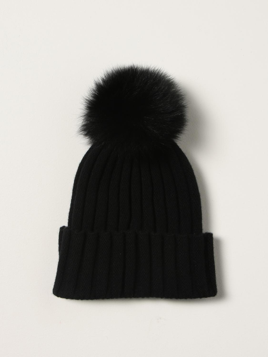 WOOLRICH: beanie hat with maxi pompom 