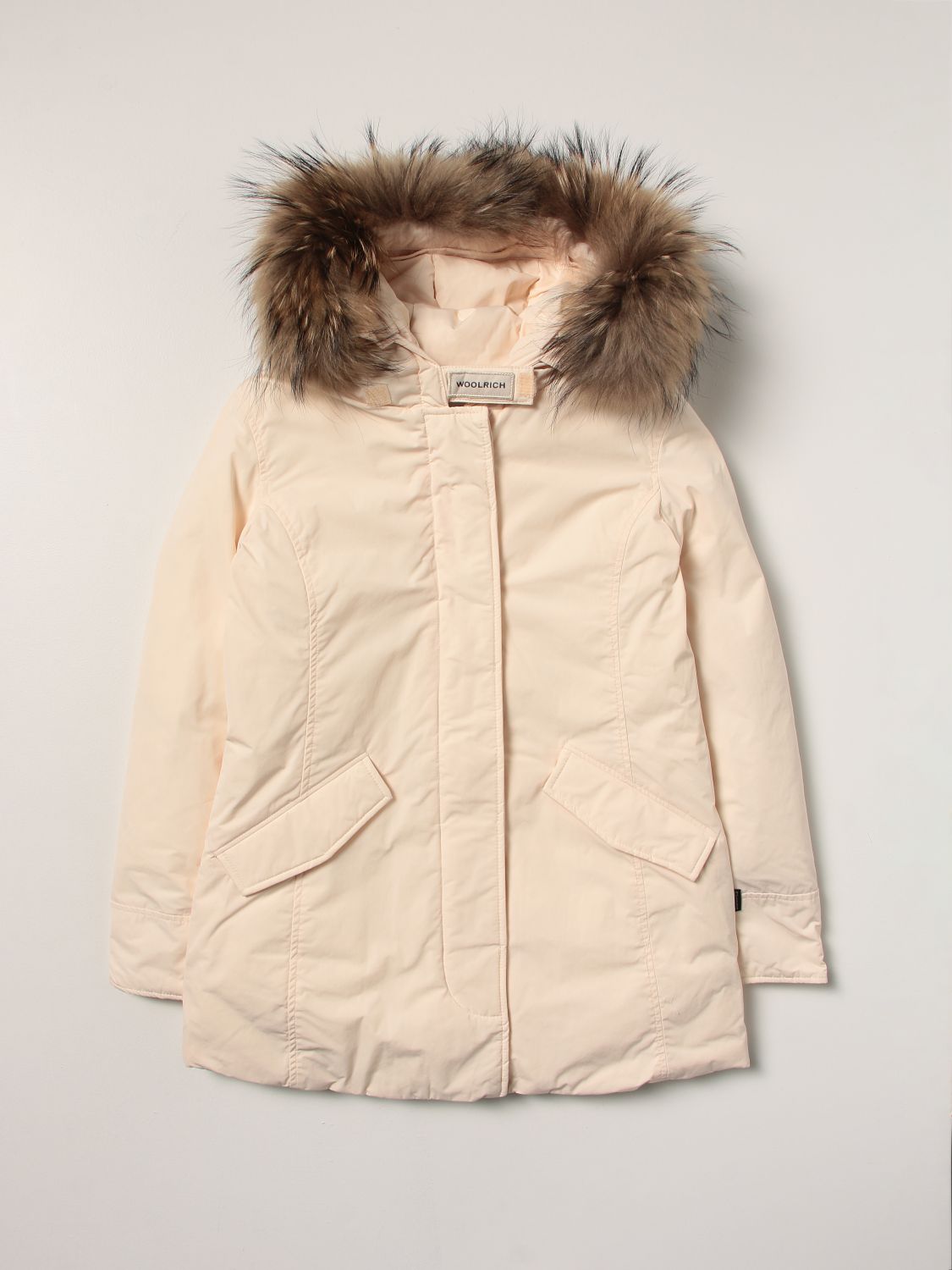 Jacket Woolrich: Woolrich jacket for girl ivory 1