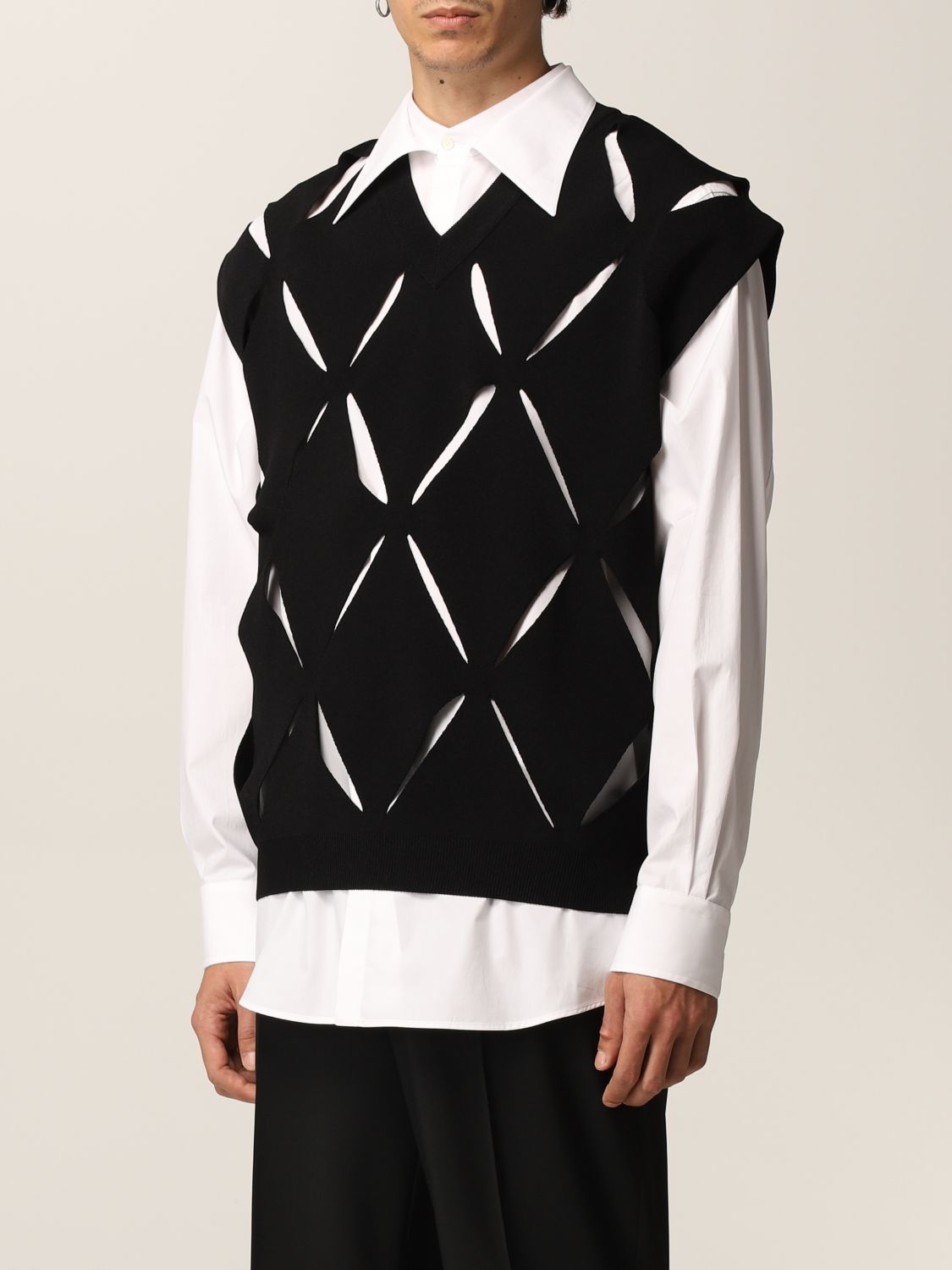 Suit vest Valentino: Sweater men Valentino black 4