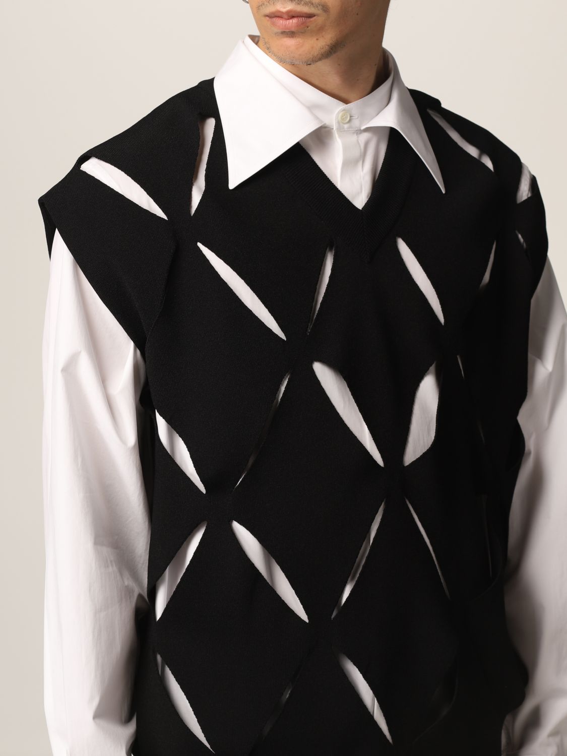 Suit vest Valentino: Sweater men Valentino black 5