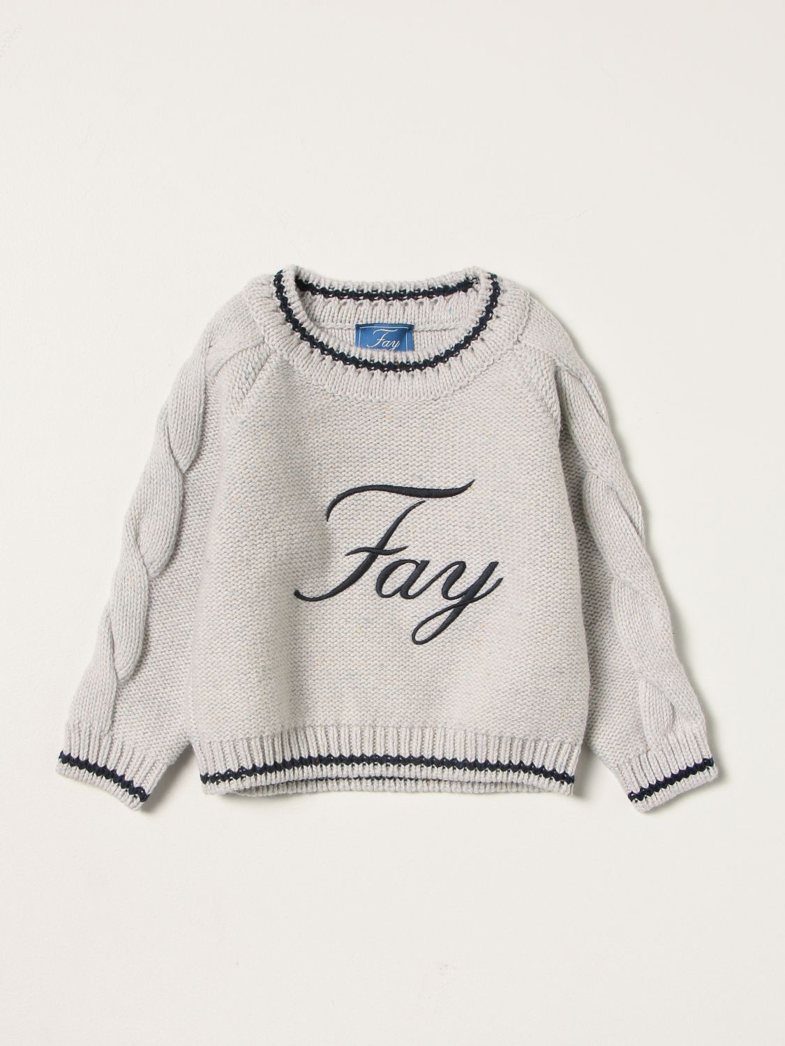 毛衣 Fay: 毛衣 儿童 Fay 灰色 1