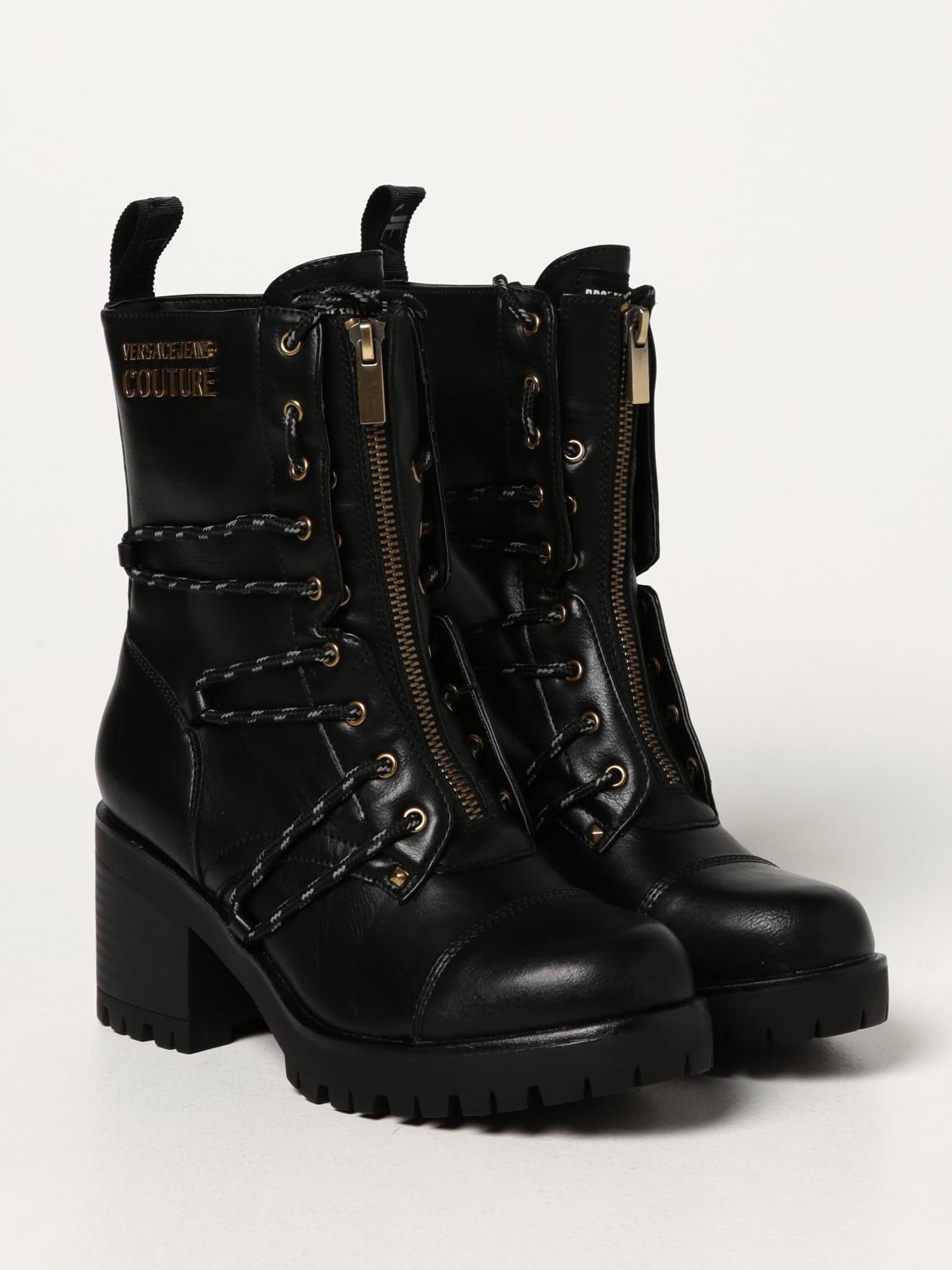 Botines Versace jeans couture Negro talla 39 EU de en Cuero - 13010506