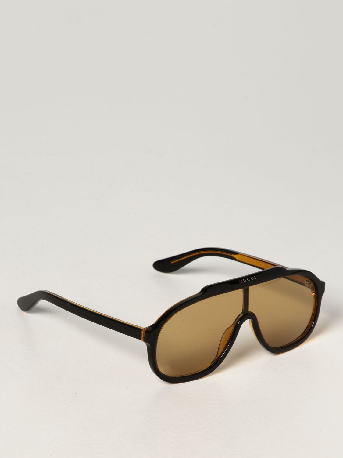 Солнцезащитные очки Gucci: Солнцезащитные очки Мужское Gucci желтый 1