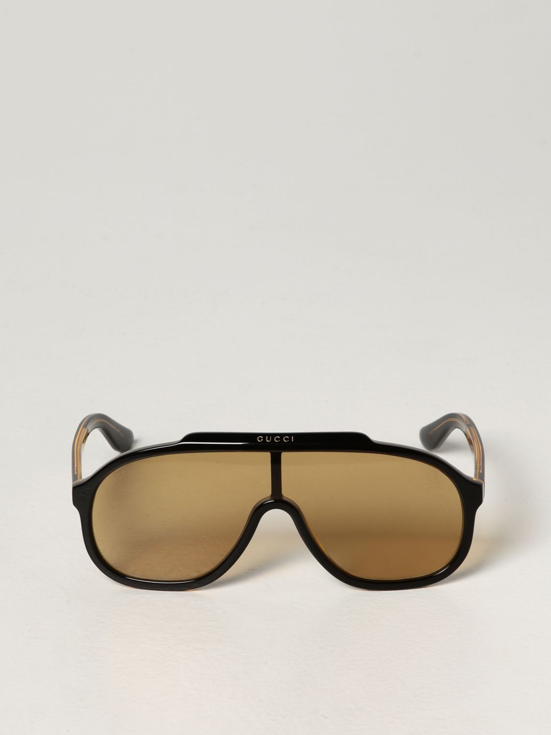 Солнцезащитные очки Gucci: Солнцезащитные очки Мужское Gucci желтый 2