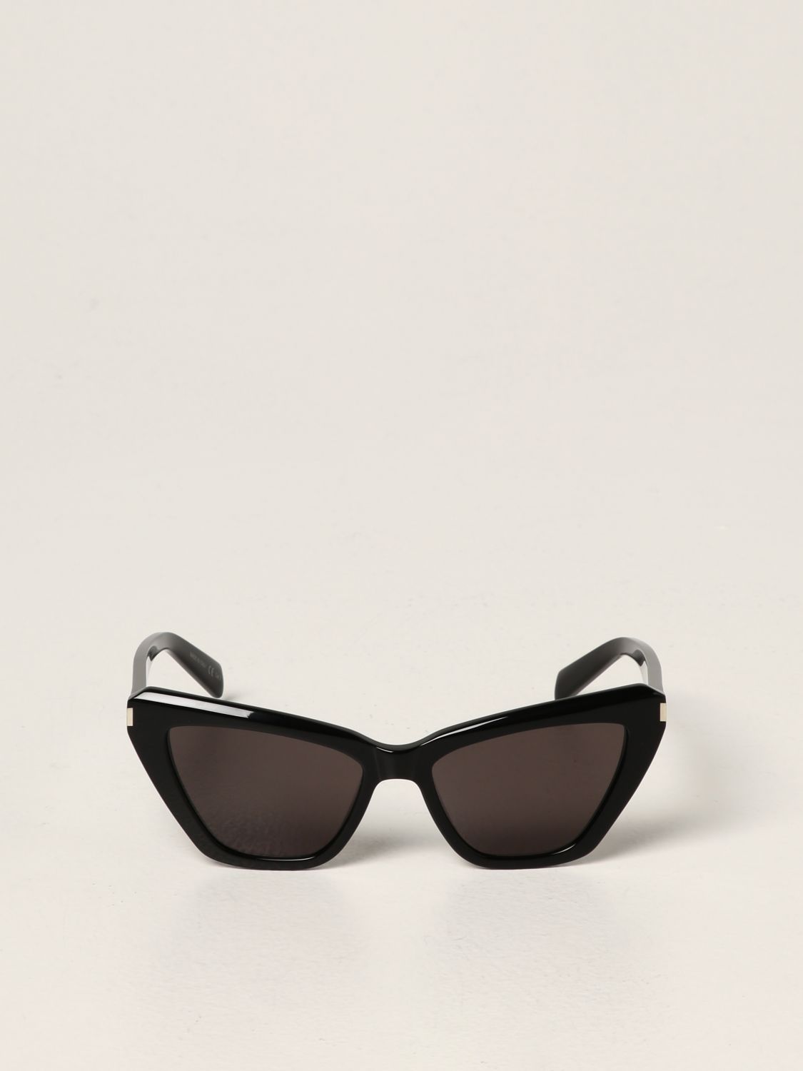 SAINT LAURENT: sunglasses for woman - Black  Saint Laurent sunglasses  758460Y9956 online at