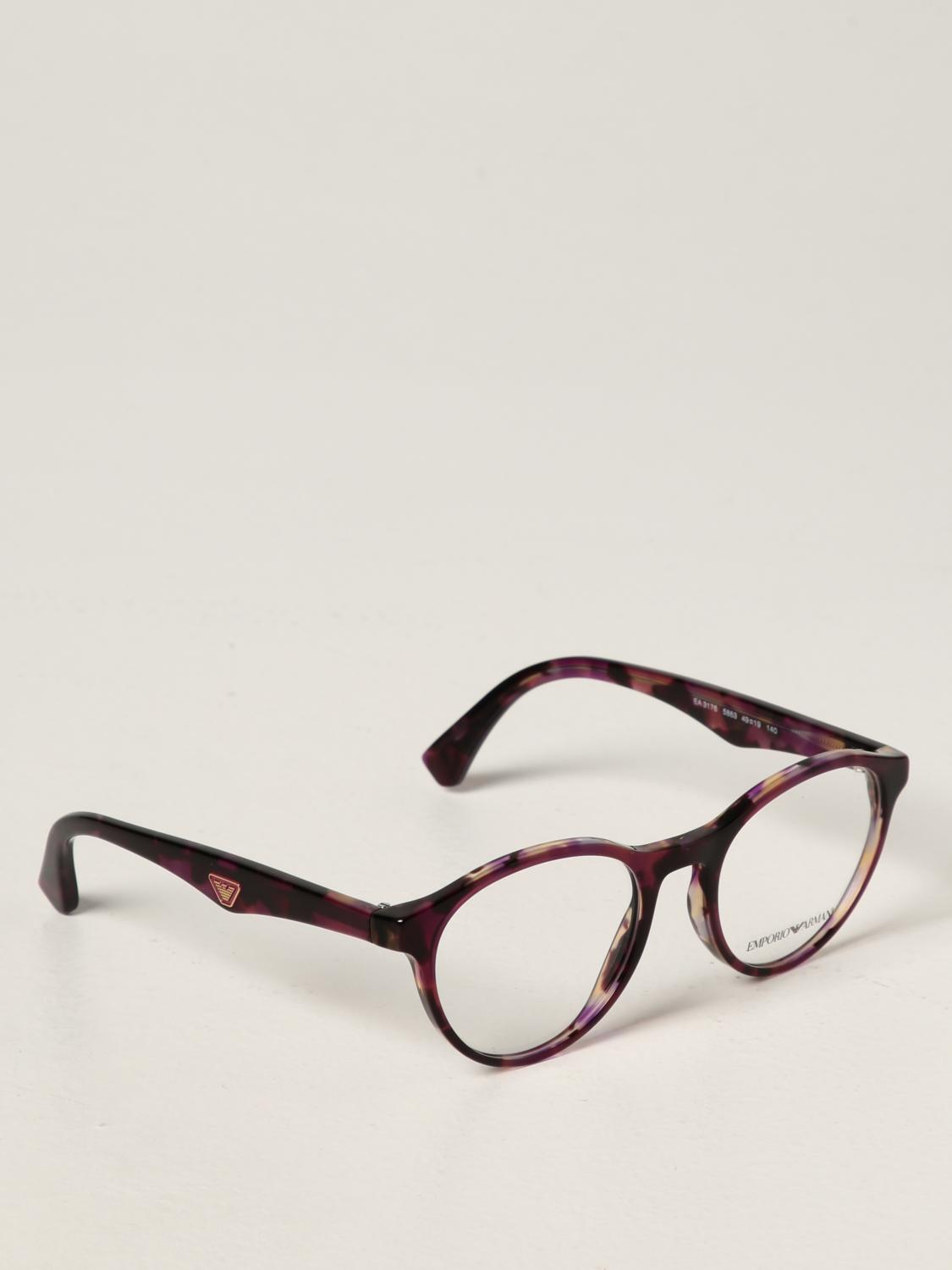 emporio armani ladies glasses