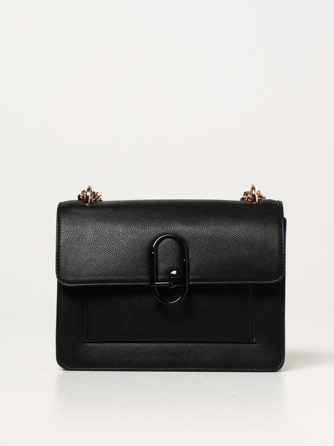 LIU JO: bag in synthetic leather | Crossbody Bags Liu Jo Women Black ...