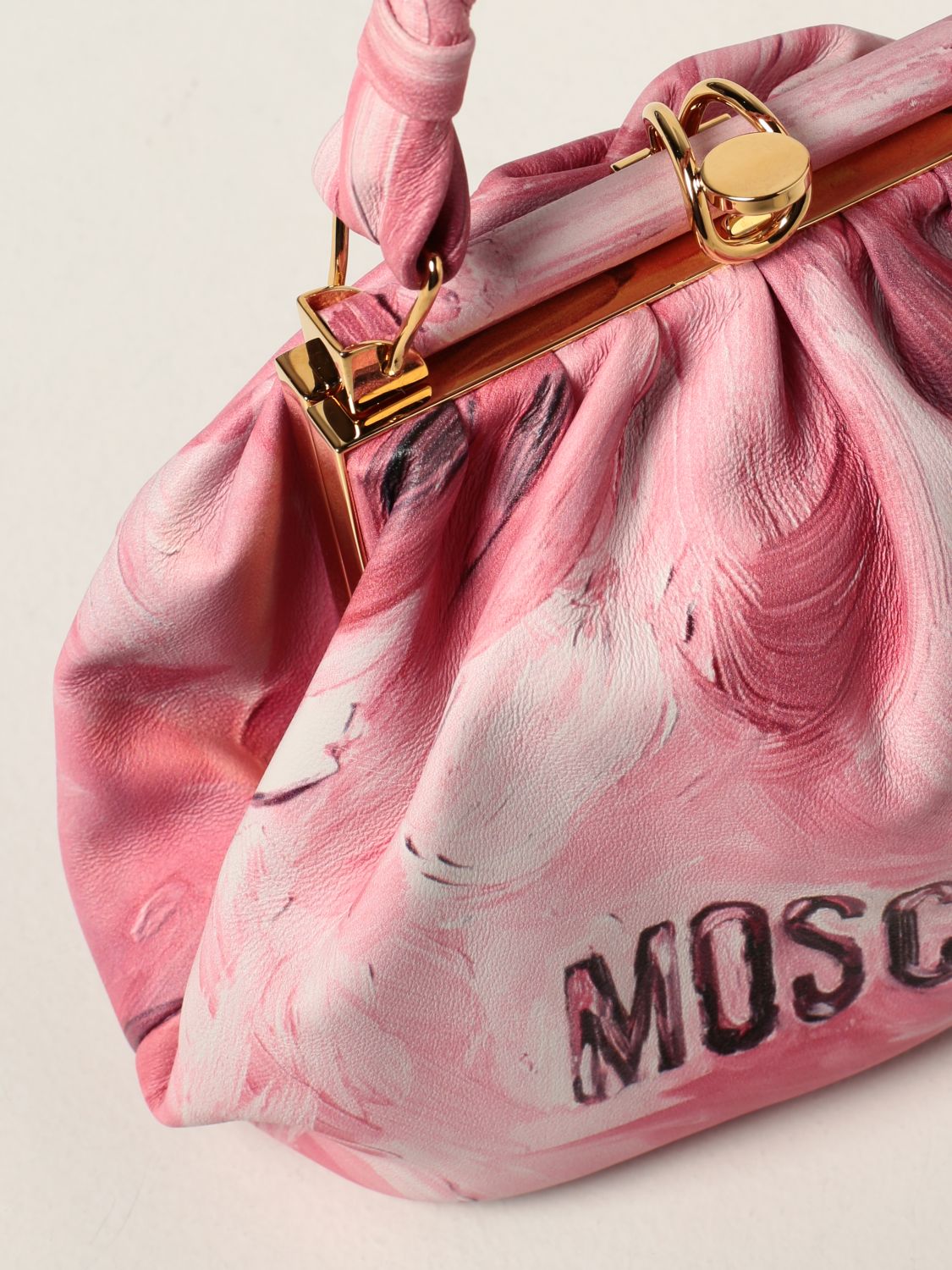 Mini- Tasche Moschino Couture: Tragetasche damen Moschino Couture pink 4