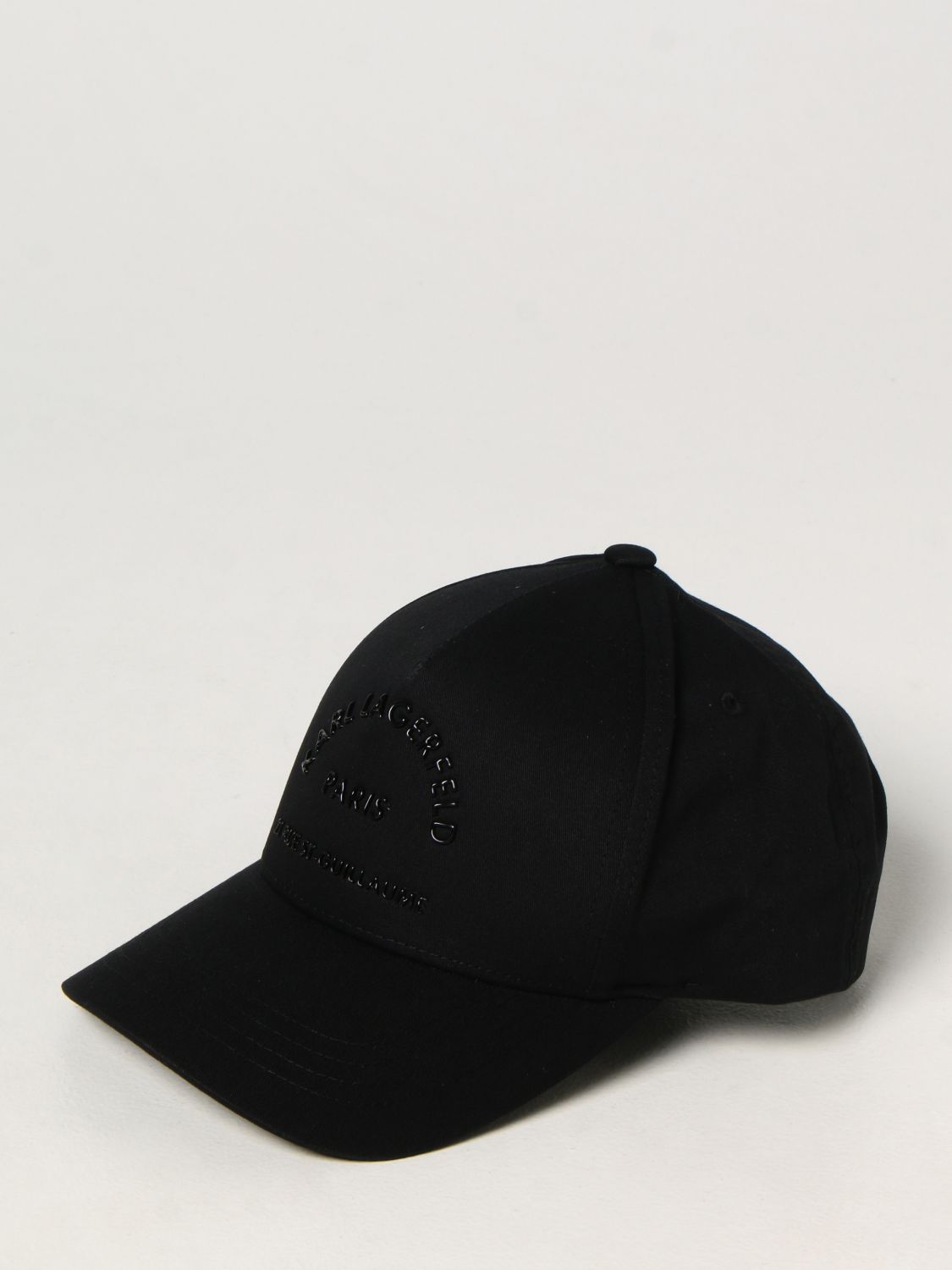 genezen jaloezie Gelijk KARL LAGERFELD: hat for man - Black | Karl Lagerfeld hat 805619512123  online on GIGLIO.COM