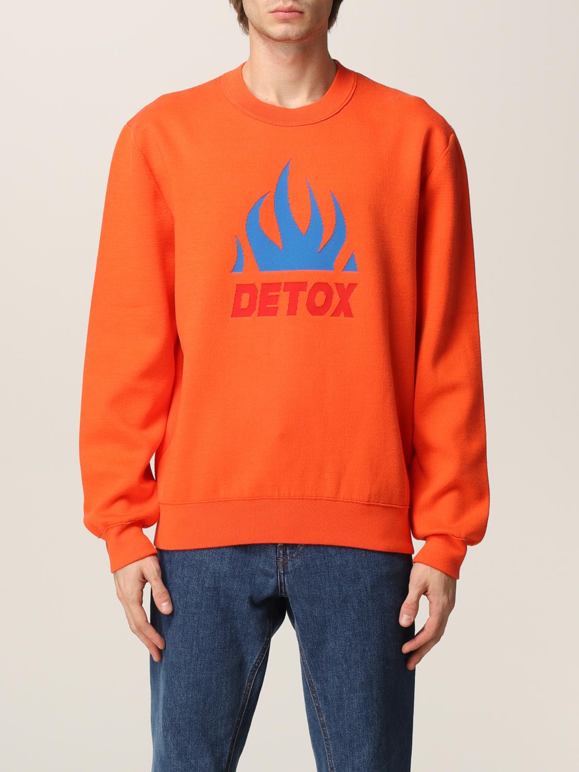 DIESEL: Pullover herren - Orange | Sweatshirt Diesel A02859 0JCAV GIGLIO.COM