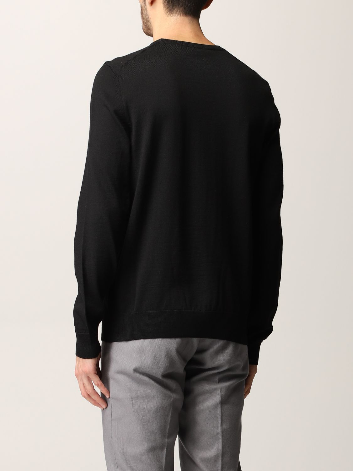 BOSS: sweater for man - Black | Boss sweater 10237297 online on GIGLIO.COM