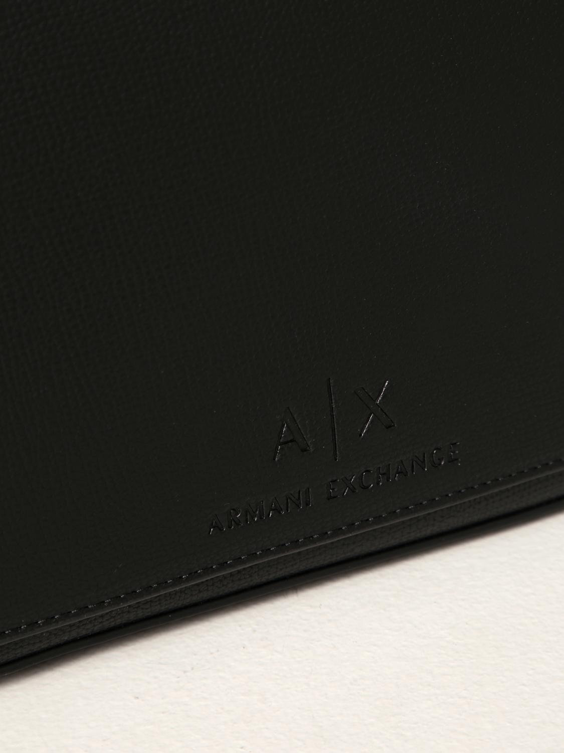 Armani exchange black handbag Clearance