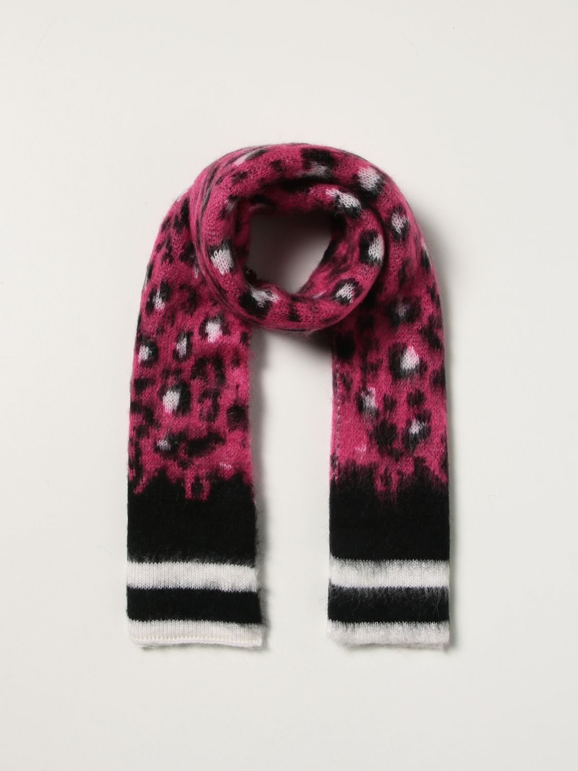 Scarf Pinko: Pinko animal print scarf multicolor 2