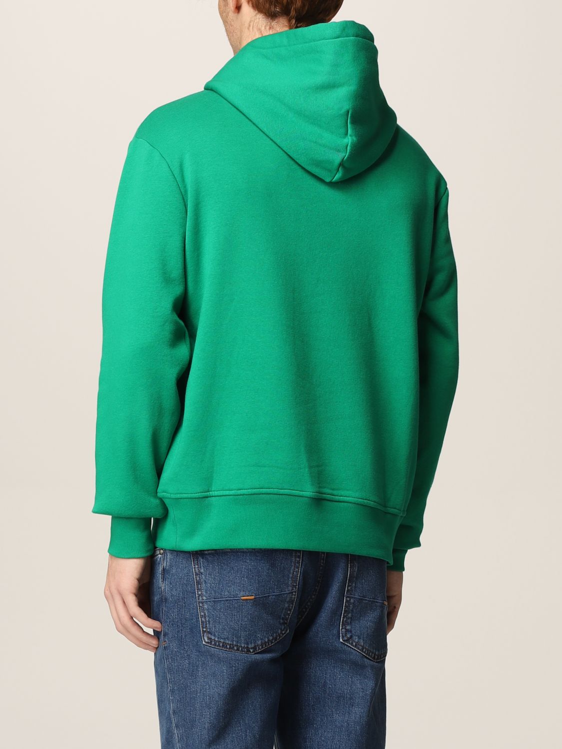 POLO RALPH LAUREN: sweatshirt for men - Green | Polo Ralph Lauren ...