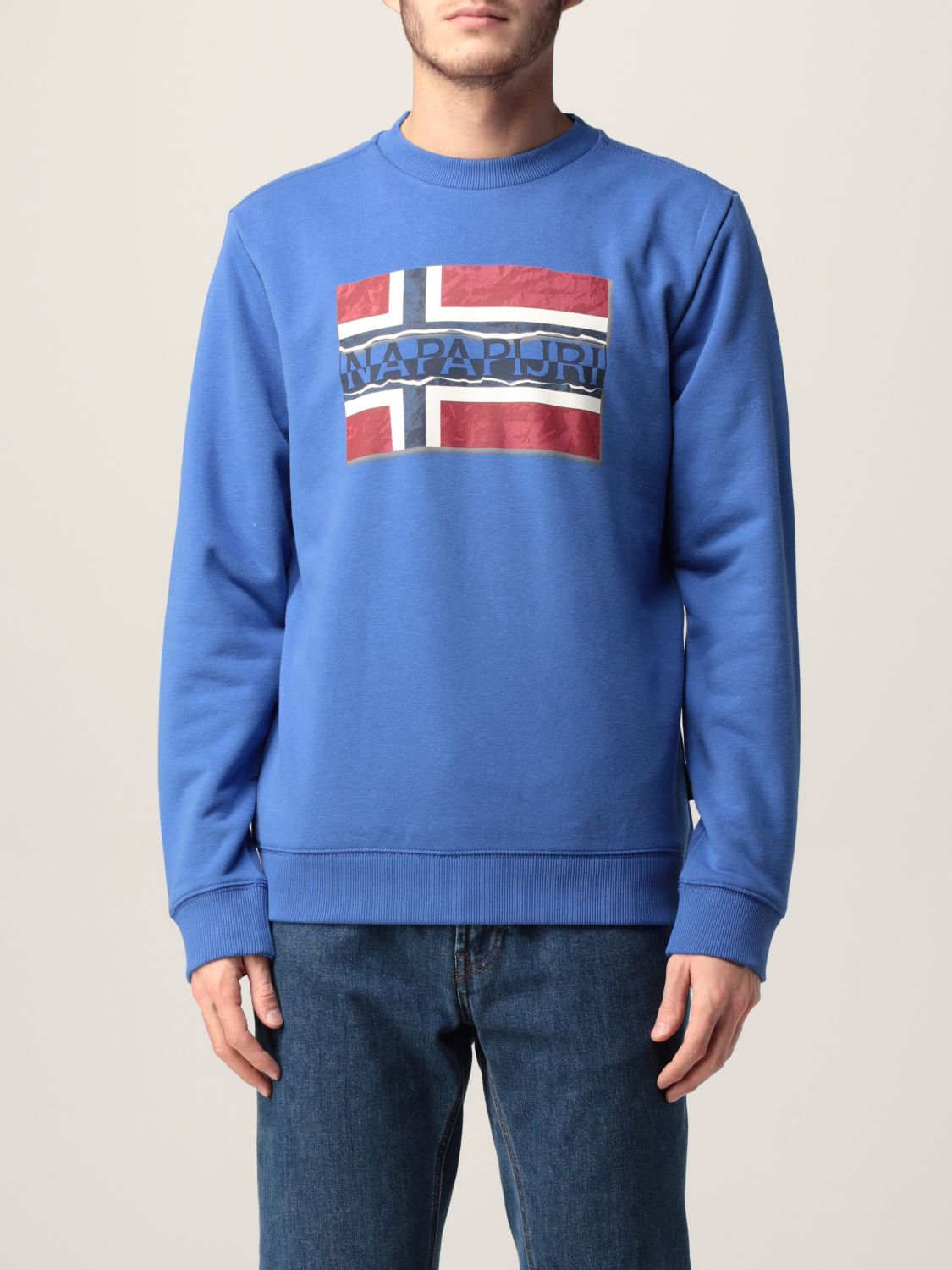 De Kamer Er is een trend wereld NAPAPIJRI: sweater for man - Blue | Napapijri sweater NP0A4FQZ online on  GIGLIO.COM