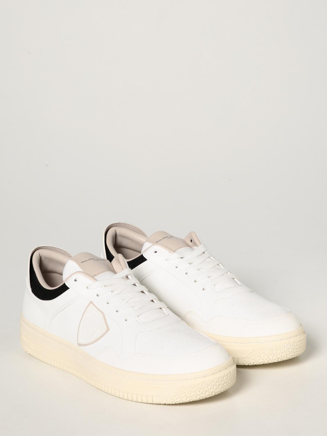 ACBC X PHILIPPE MODEL: Lyon Philippe Model sneakers - Beige | Acbc X ...