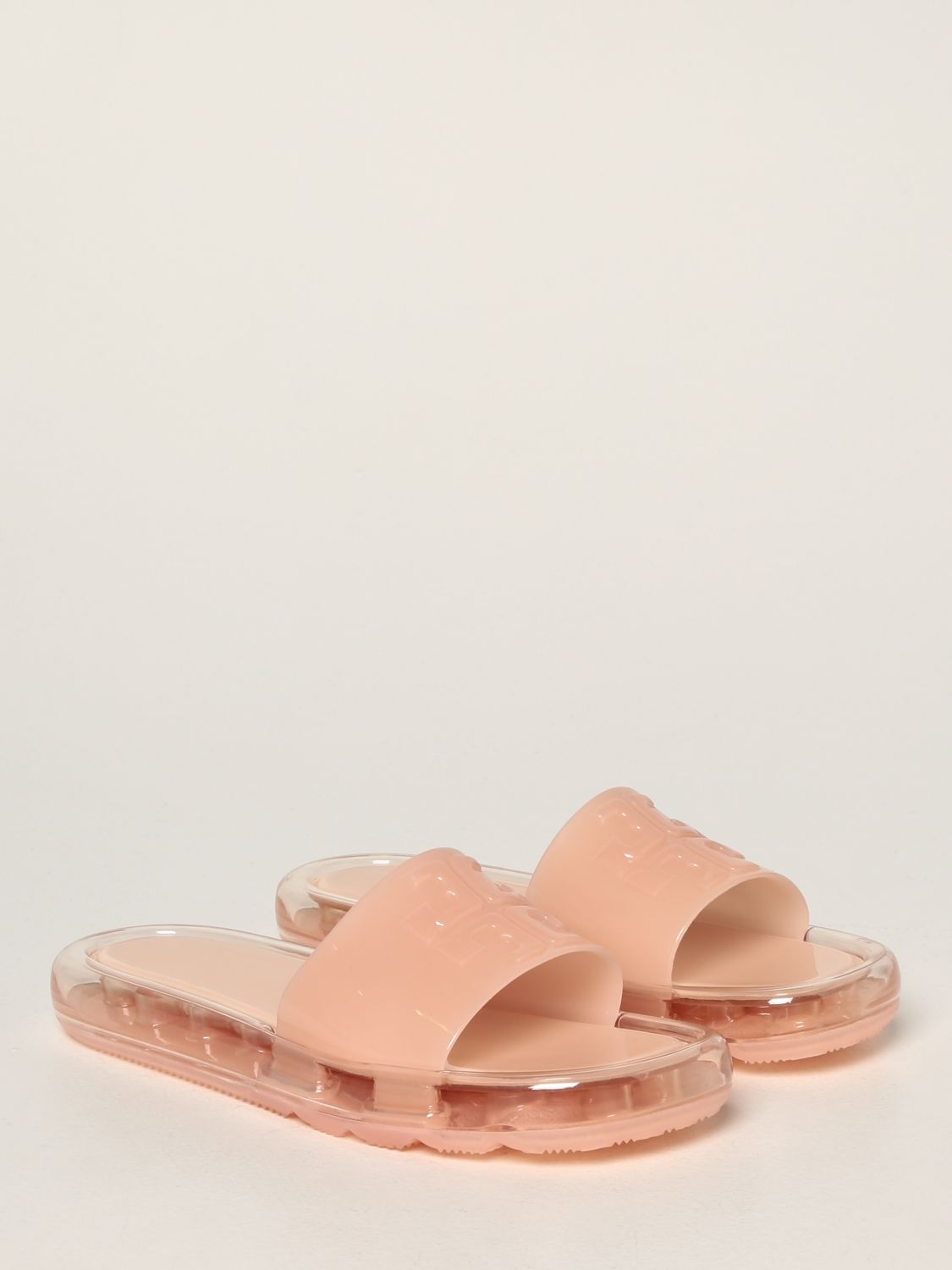 Flat sandals Tory Burch: Bubble Jelly Tory Burch sandal in TPU pink 2