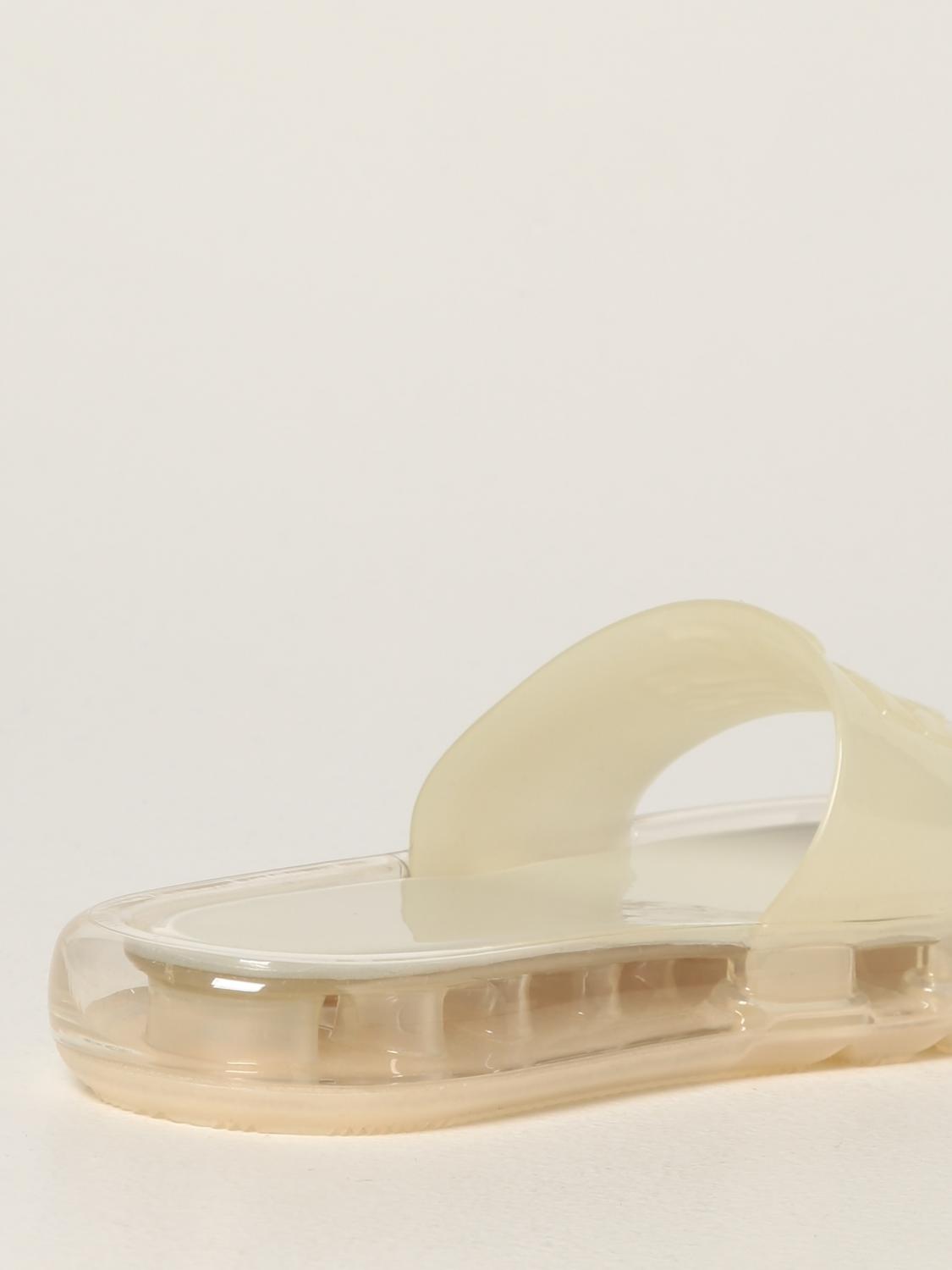 clear tory burch flip flops