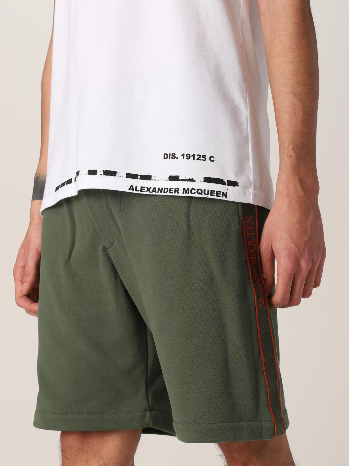 T-shirt Alexander Mcqueen: Alexander McQueen t-shirt with logo white 5
