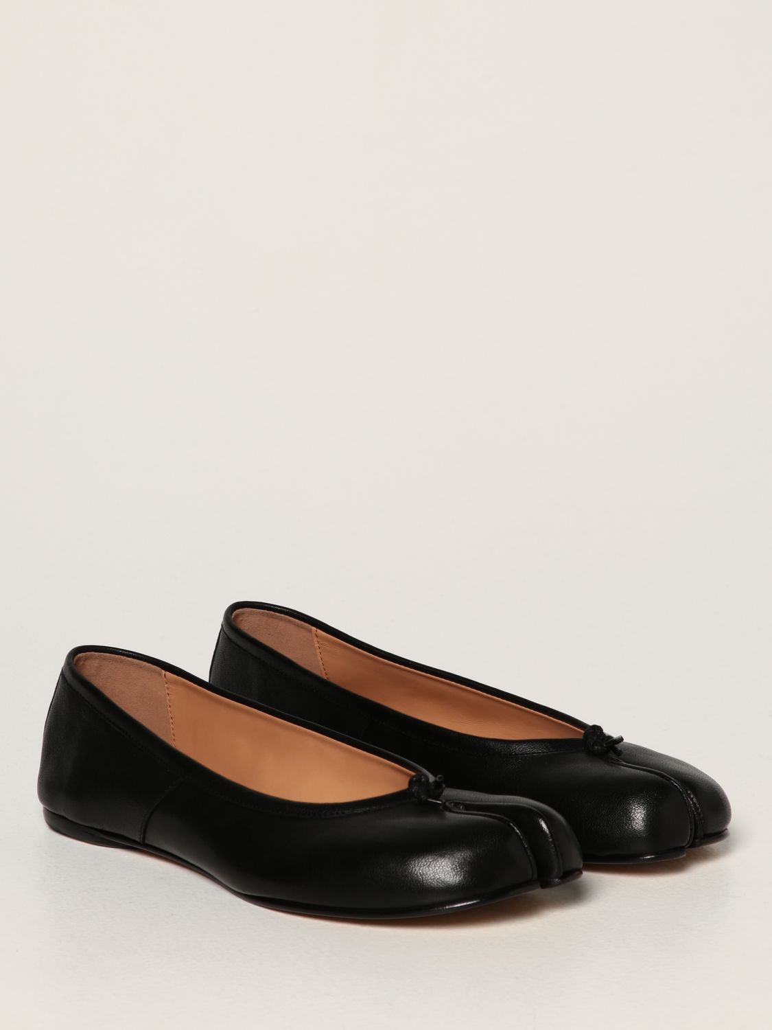 Maison Margiela Ballet Flats in Black Womens Shoes Flats and flat shoes Ballet flats and ballerina shoes 