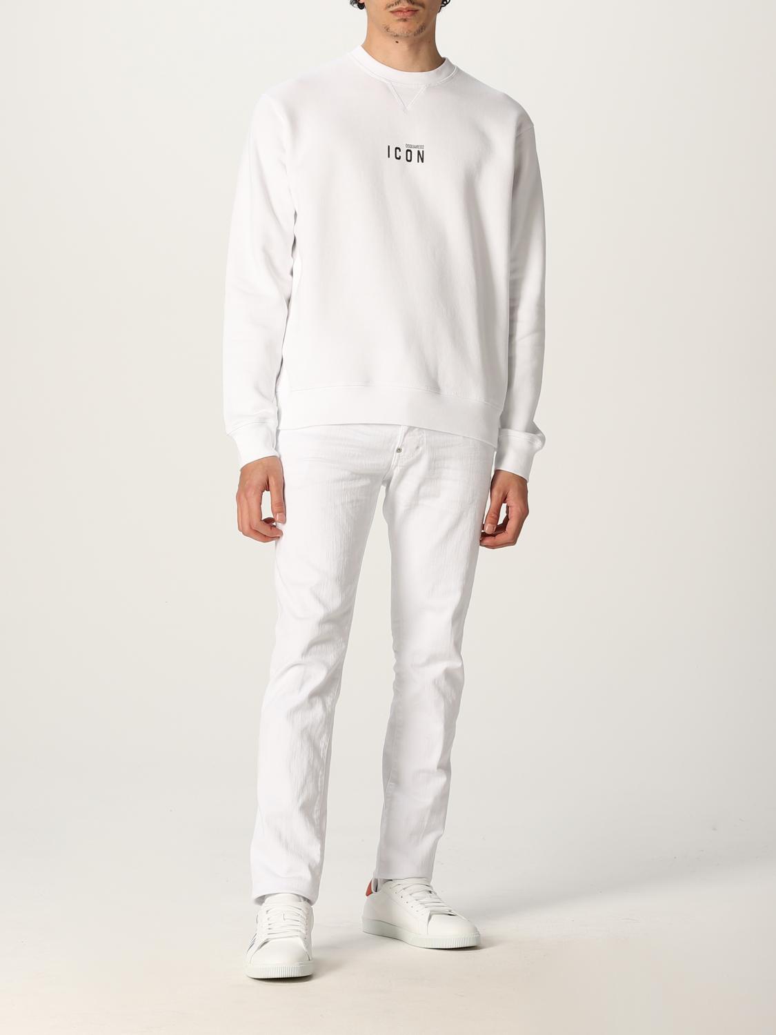 DSQUARED2: Be Icon cotton jumper 
