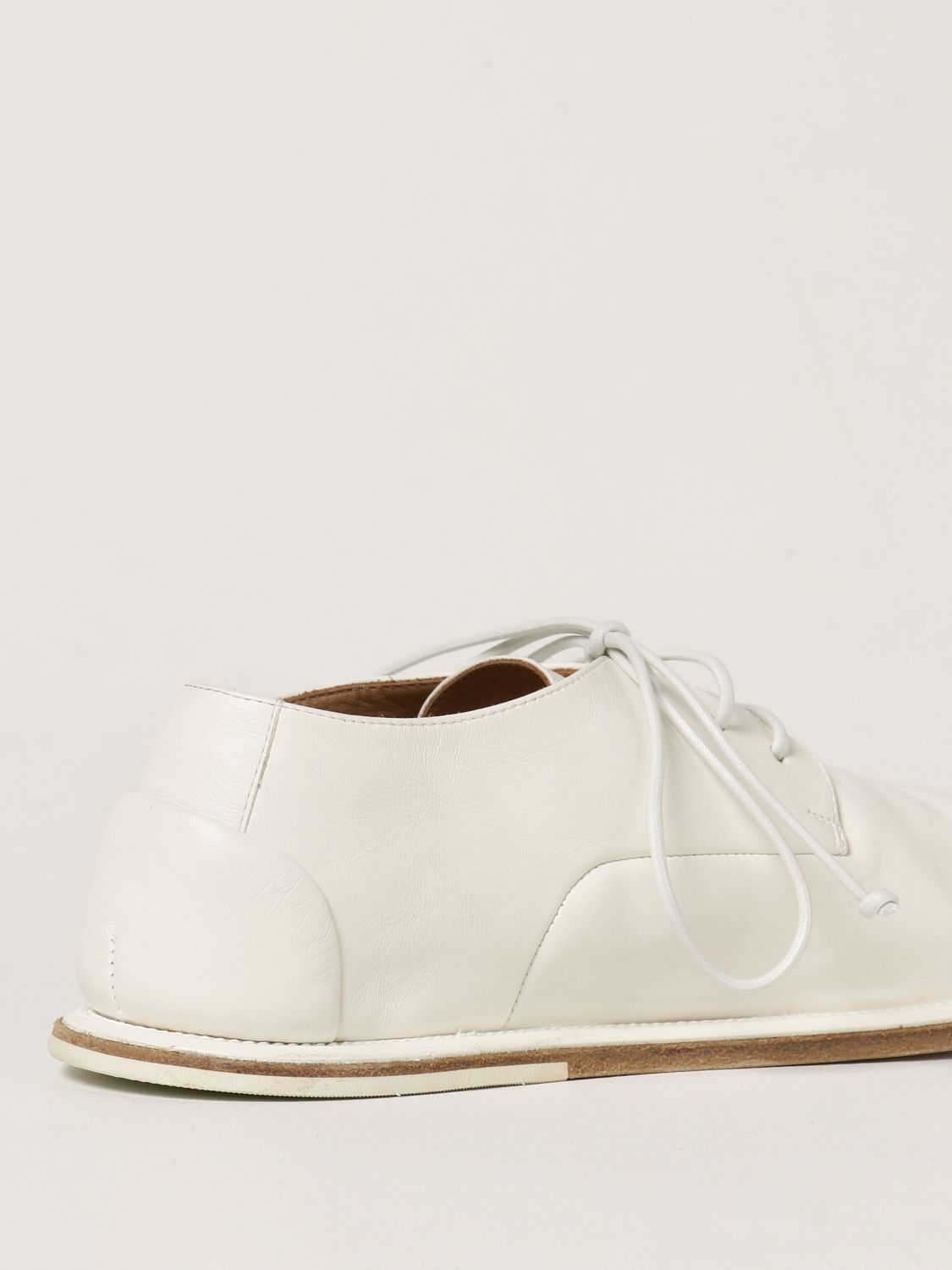Oxford shoes Marsèll: Marsèll Guardella horse leather derby shoes white 3