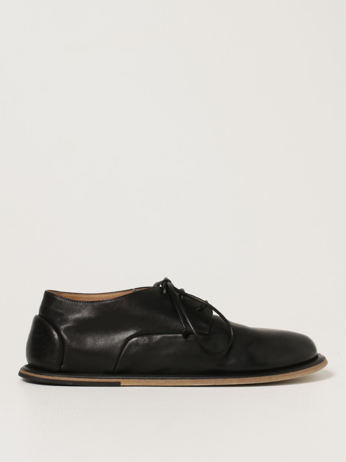 Marsèll Guardella Horse Leather Derby Shoes In Black
