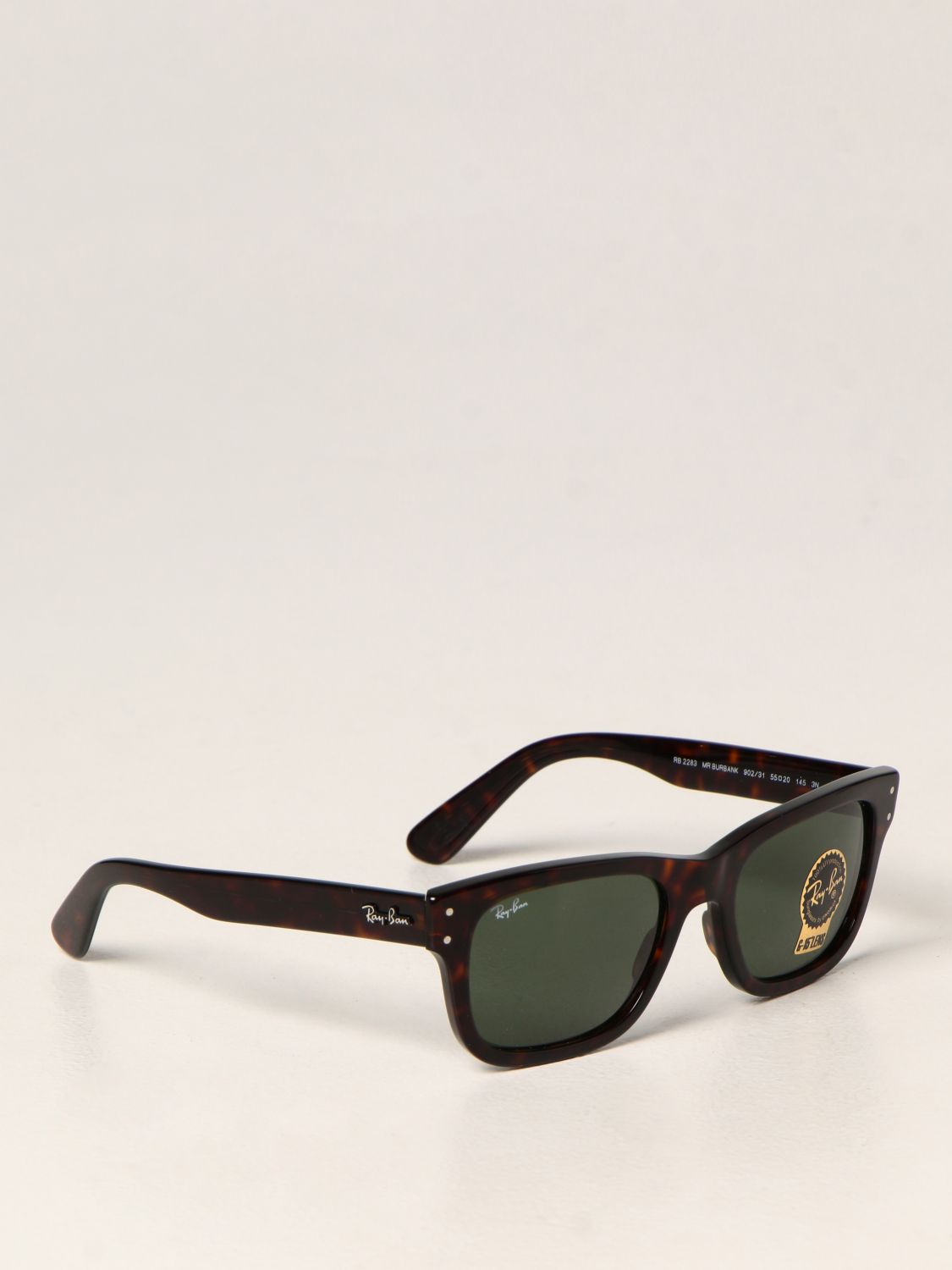 RAY-BAN: sunglasses for man - Brown | Ray-Ban sunglasses RB 2283 MR BURBANK  online on 