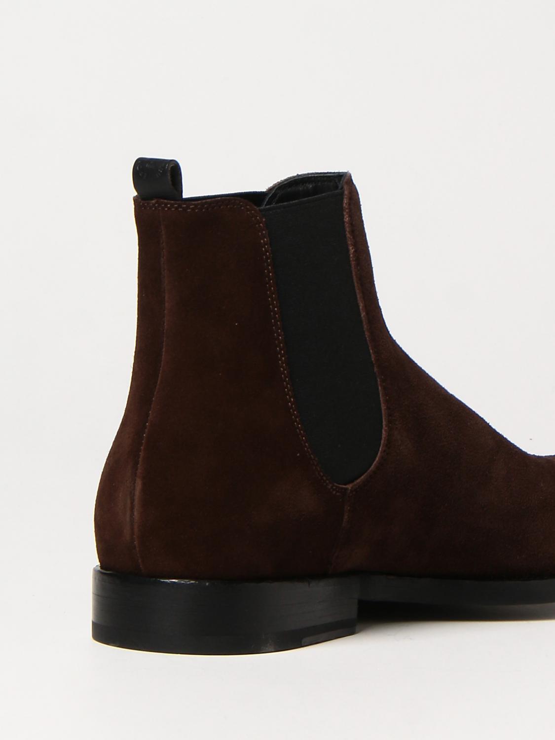 BUTTERO: Stivaletto in camoscio - Moro | Stivaletti Buttero B7161GORHUG4  GIGLIO.COM