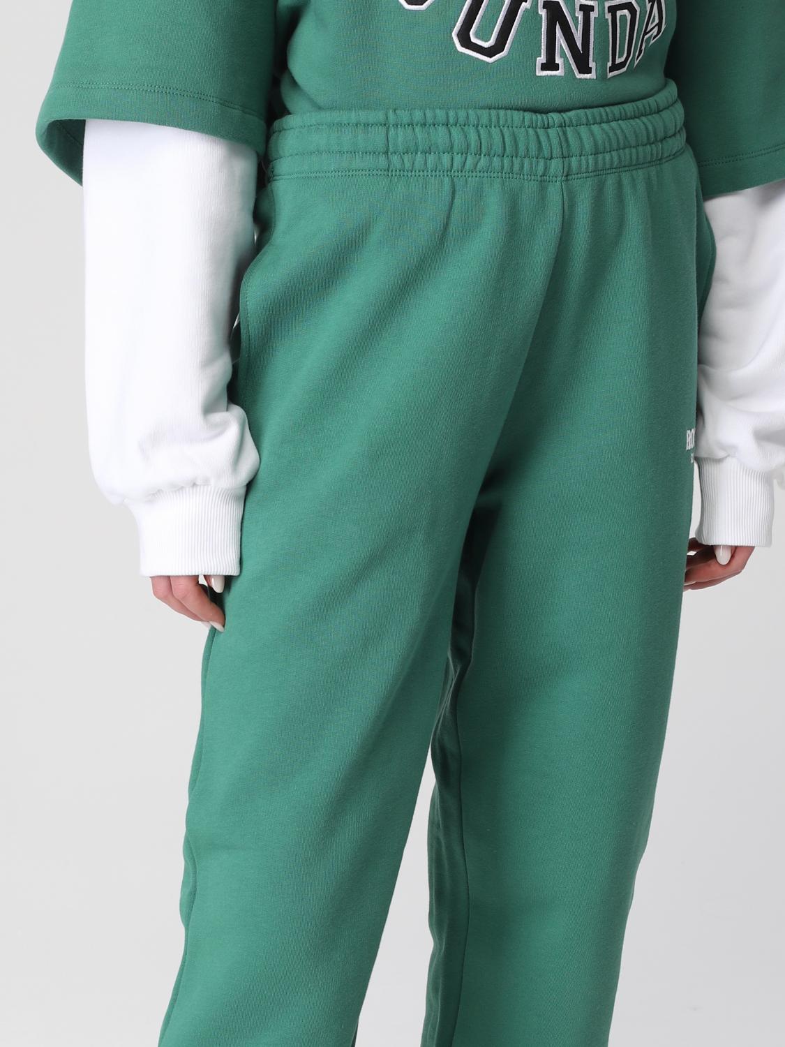 ROTATE: Pantalone Sunday in cotone - Verde | Pantalone Rotate RT768  GIGLIO.COM