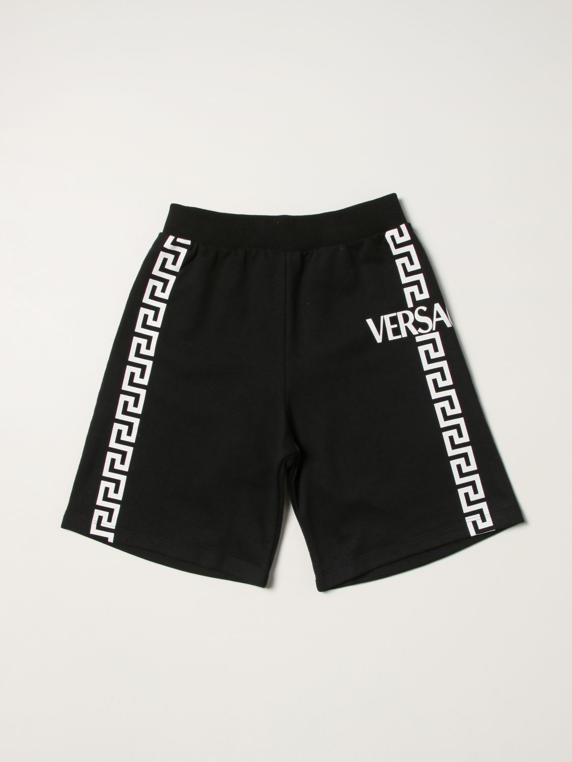 短裤 Young Versace: Young Versace短裤男童 黑色 1