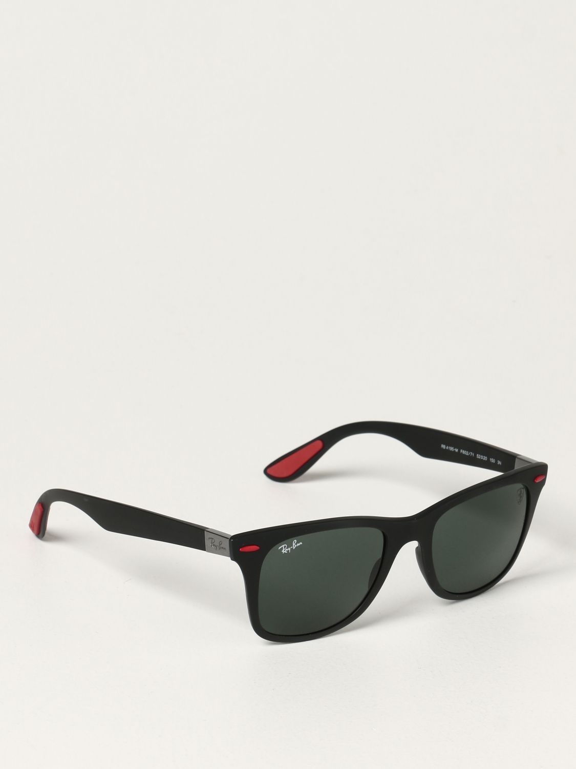 RAY-BAN: sunglasses for man - Black | Ray-Ban sunglasses LIGHTFORCE FERRARI  RB 4195-M online on 