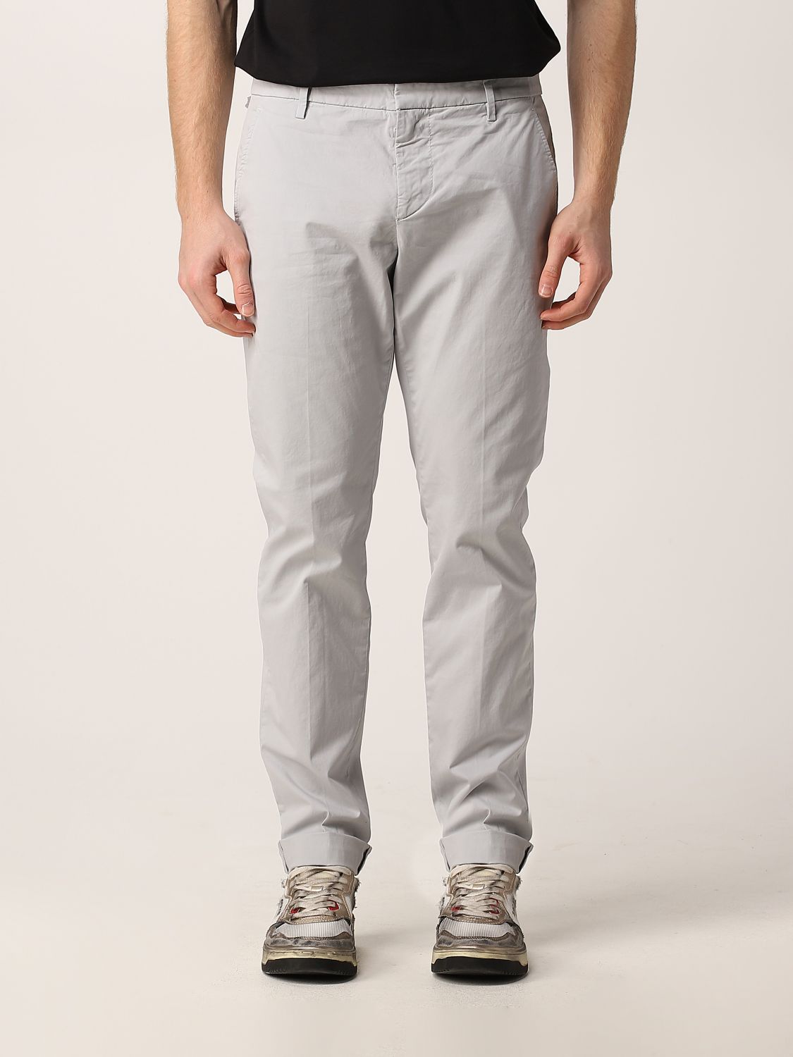 Pantalon Dondup: Pantalon Dondup homme gris 1