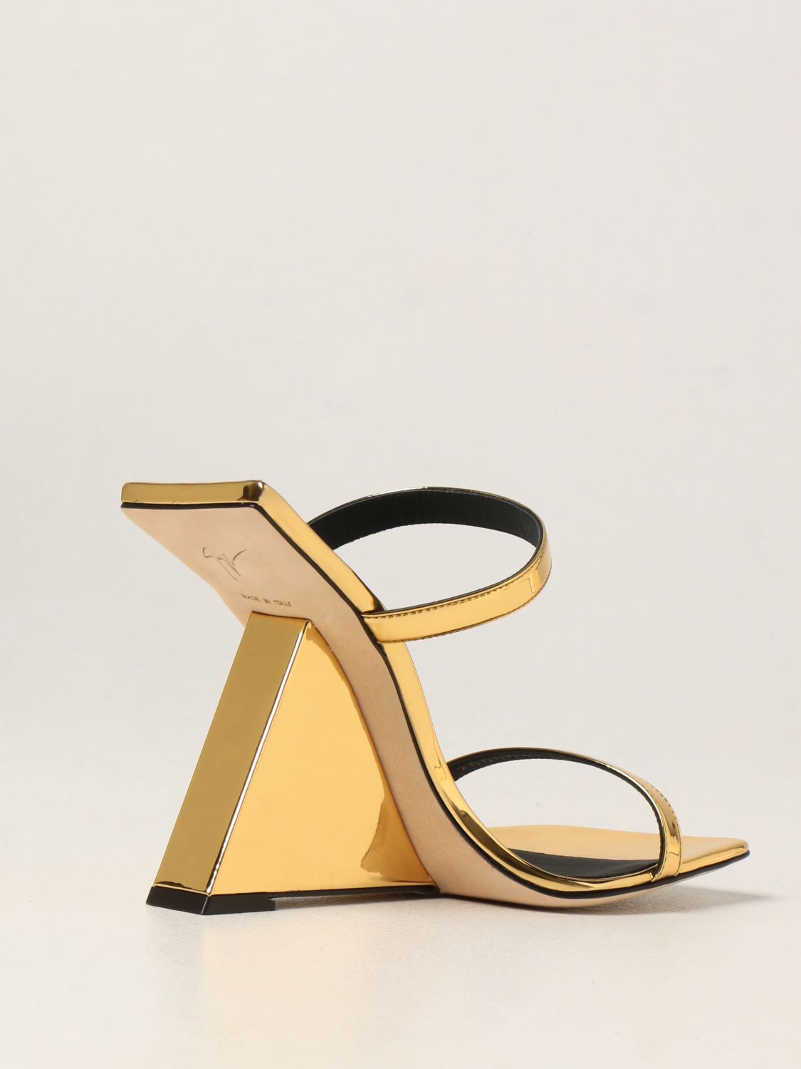 Sandalias de tacón Giuseppe Zanotti: Zapatos de tacón mujer Giuseppe Zanotti oro 3