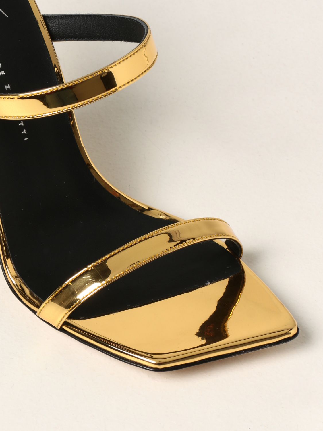 Sandalias de tacón Giuseppe Zanotti: Zapatos de tacón mujer Giuseppe Zanotti oro 4