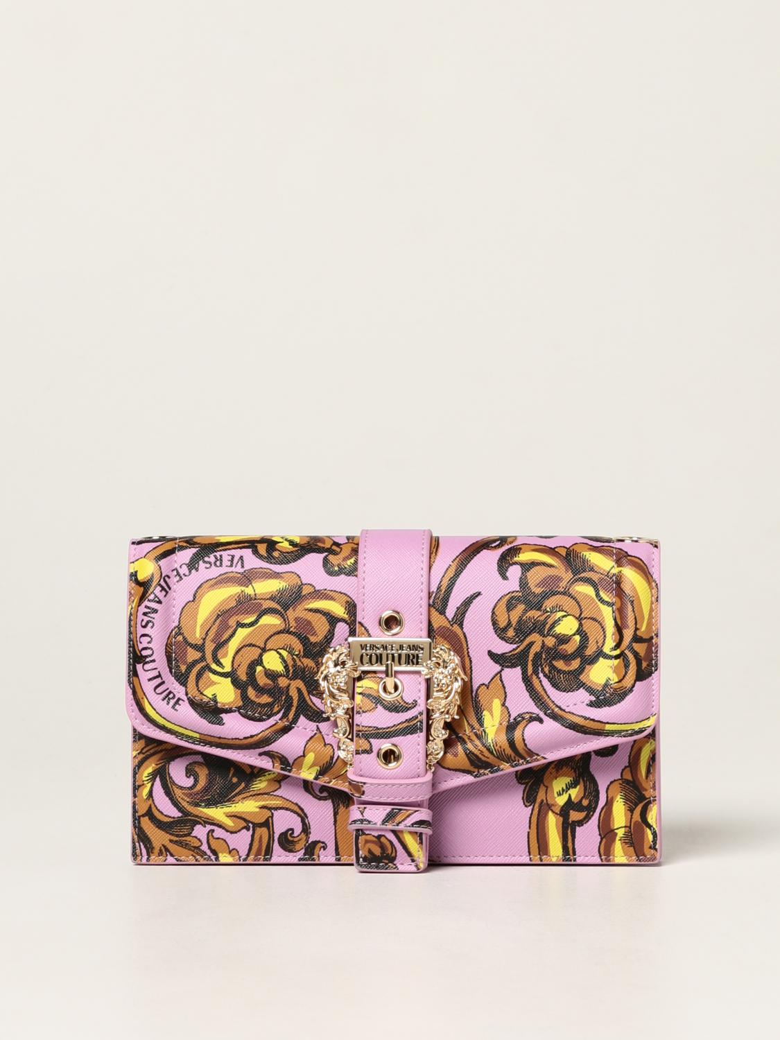 VERSACE JEANS COUTURE: Borsa portafoglio con fibbia - Lavanda | Borsa Mini  Versace Jeans Couture 72VA5PF671880 GIGLIO.COM