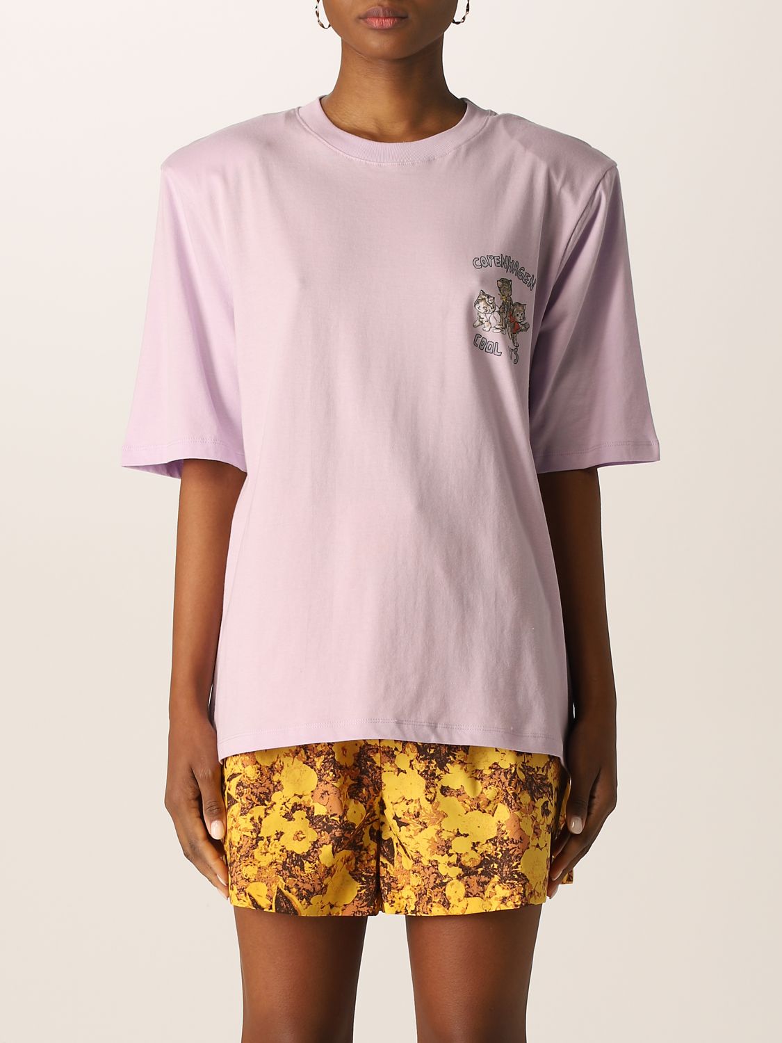 T-shirt Remain: Remain Damen t-shirt violett 1