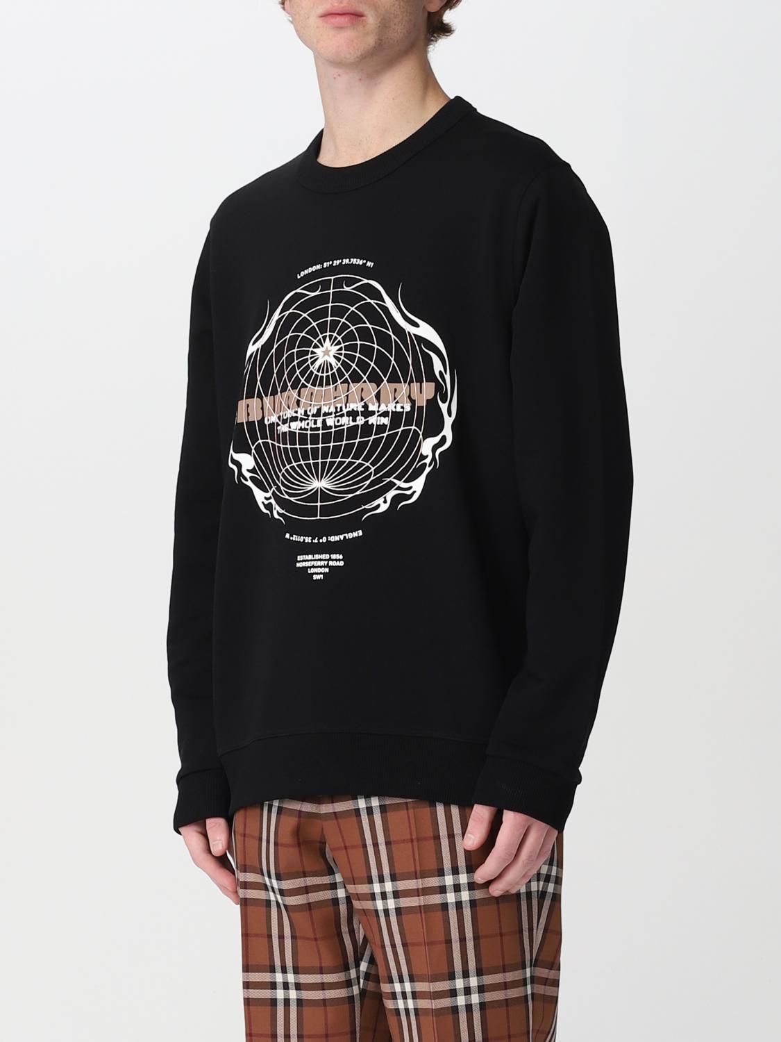 burberry sweatshirt black