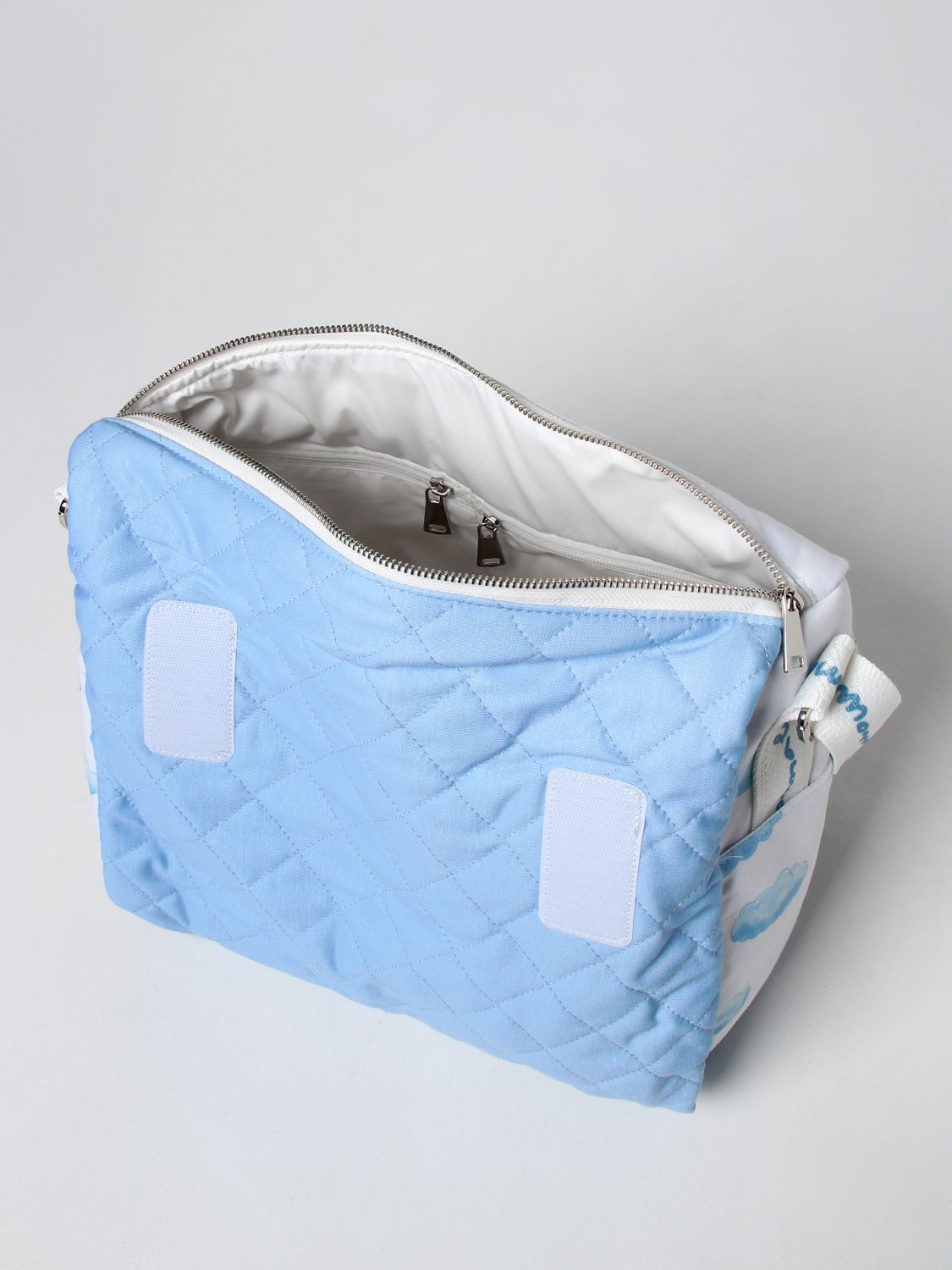 Blanket set Monnalisa: Monnalisa fabric diaper bag yellow cream 4