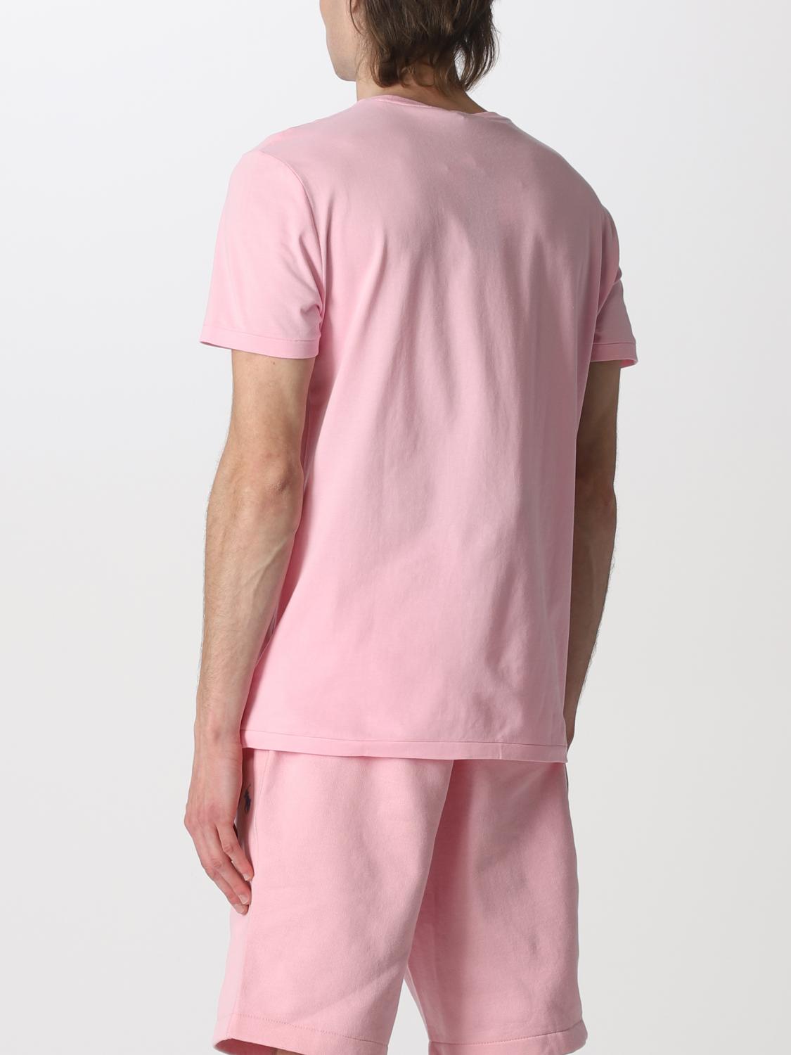POLO RALPH LAUREN Tshirt homme Rose TShirt Polo Ralph Lauren