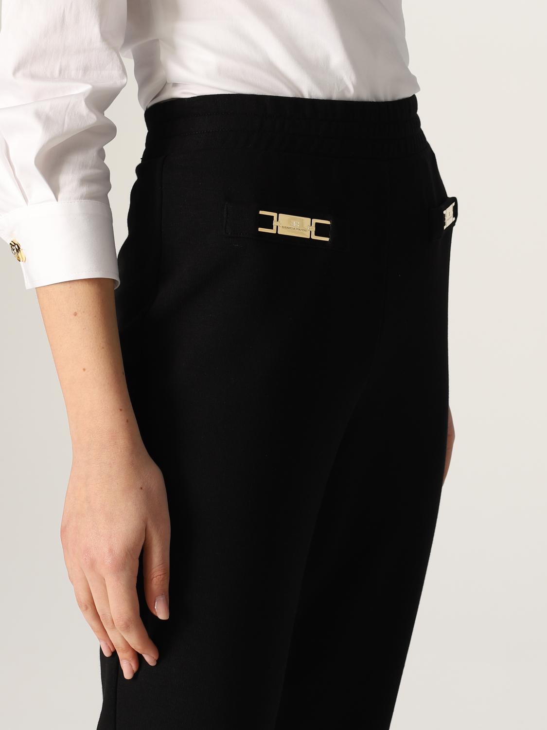 ELISABETTA FRANCHI: cropped trousers 